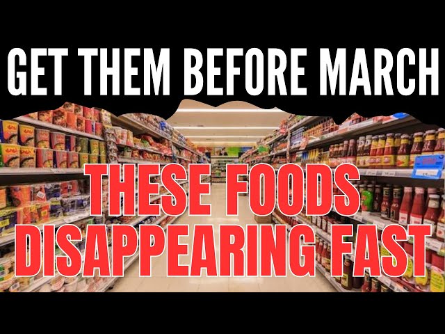 8 Foods Disappearing FAST – What They’re Hiding From You!