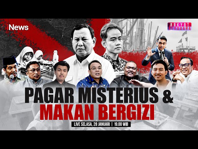 🔴LIVE NOW 100 Hari, Makan Bergizi hingga Pagar Misterius | Rakyat Bersuara | 28 Januari 2025