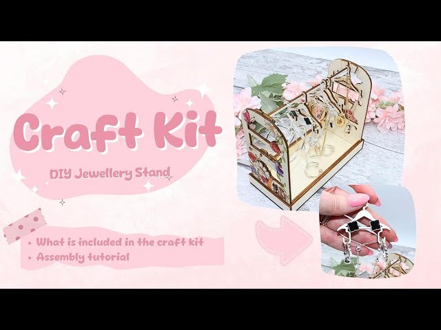 Craft Subscription Box | DIY Jewellery Stand