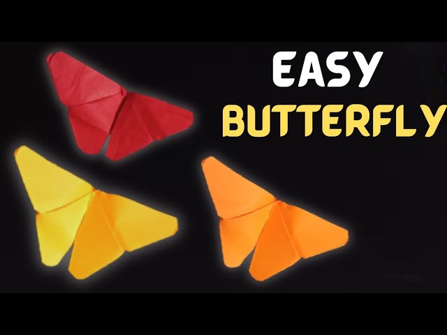 How to Make an Easy Origami Butterfly