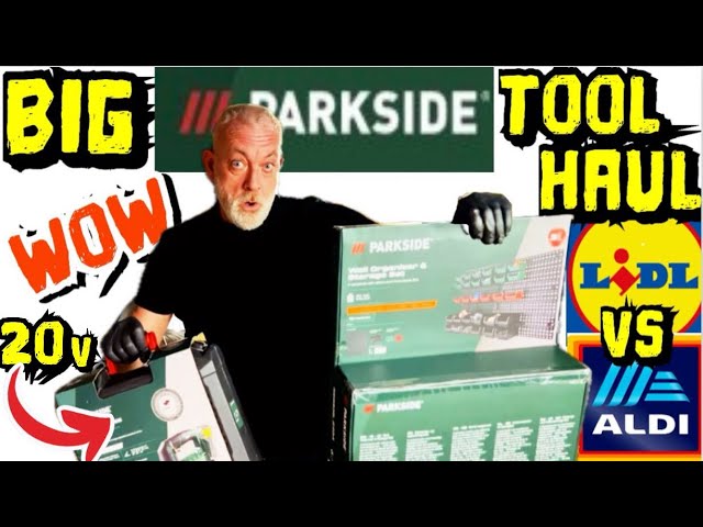 PARKSIDE & ALDI BIG TOOL HAUL 😃⚒️Cordless Jigsaw, WORKSHOP STORAGE & more !