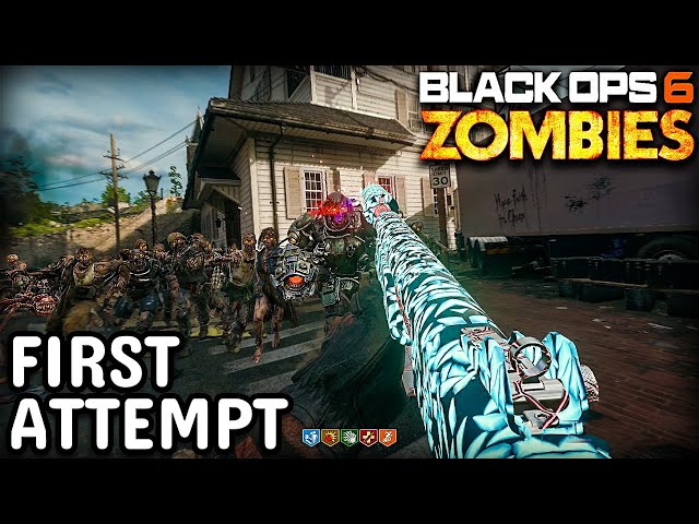 LIBERTY FALLS First Gameplay Experience... (Black Ops 6 Zombies)