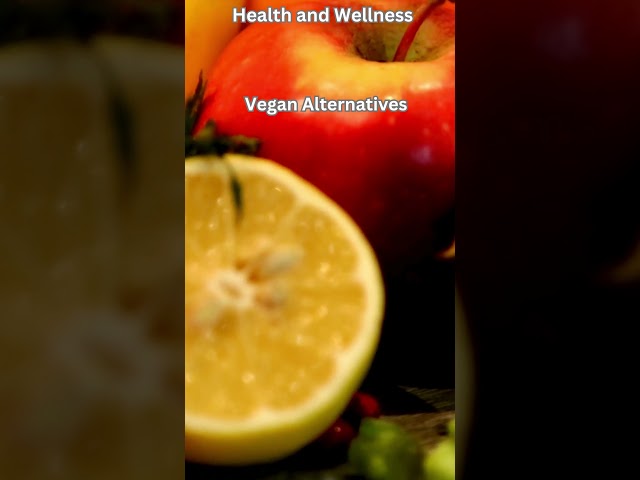 Unlocking the Secrets of Health: Vegan Alternates, #agingstrong #healthylifestyle