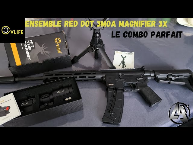 Red dot 3 moa et magnifier 3x Cvlife pourquoi se ruiner ?