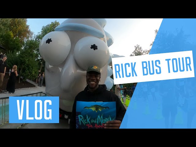 ADULT SWIM RICK BUS TOUR | FINAL STOP #atlanta #rickandmorty