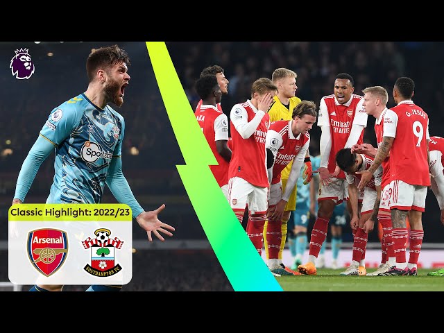 Last Minute DRAMA | Arsenal 3-3 Southampton | Classic Premier League Highlights