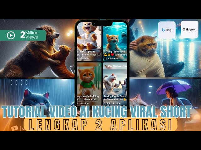 How To Make AI Generated Cat Viral Videos | AI Text-To-Video