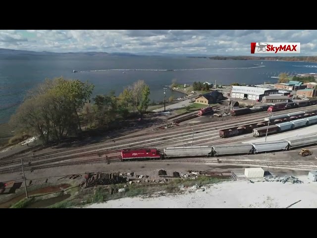 Vermont from Above -- Trains and Railroads