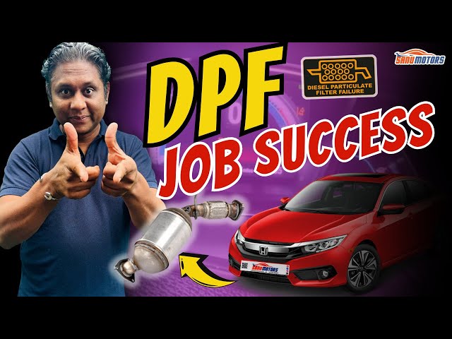 Blocked DPF Fix for Honda Civic | DPF Warning Light & P24A4 Code Explained