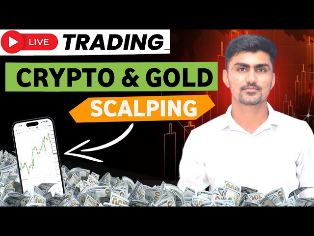 22 FEB  || Live Market Analysis For Crypto & Gold || Forex Trading #livetrading#livecryptotrading