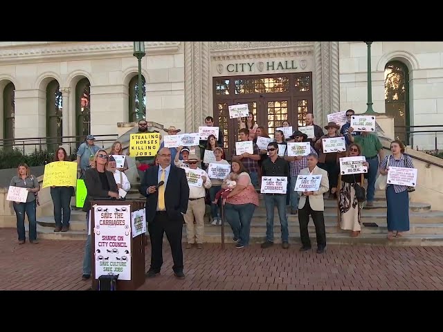 Horse carriage debate heats up ahead of San Antonio City Council vote