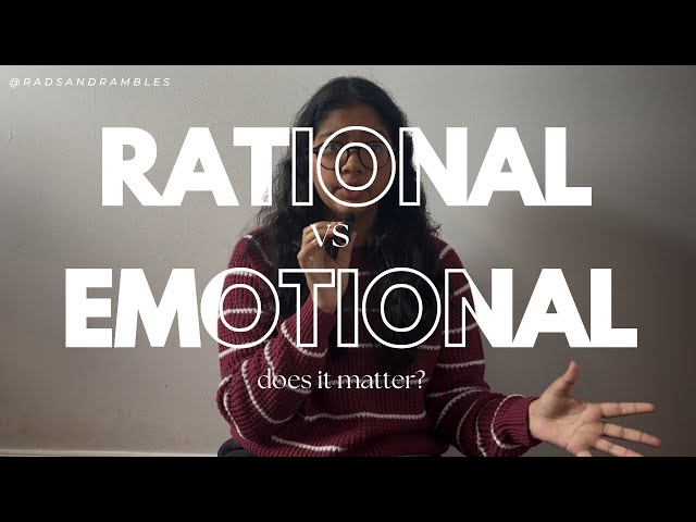 EMOTIONAL VS RATIONAL APPEAL