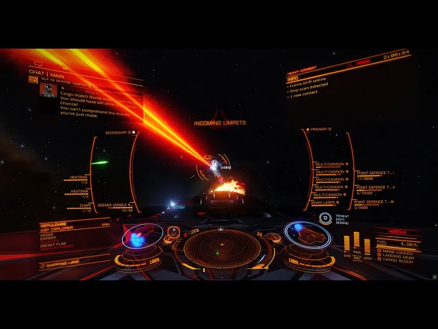 Enemy ships have been sent after you!  Dead in 8 seconds. :: Elite Dangerous