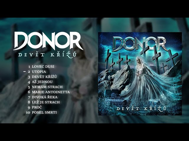 DONOR - Devět křížů (Full Album Stream)