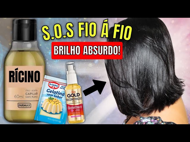 S.O.S Fio á Fio! FAÇA ISSO PARA RECUPERAR SEU CABELO DE QUALQUER TIPO DE DANO