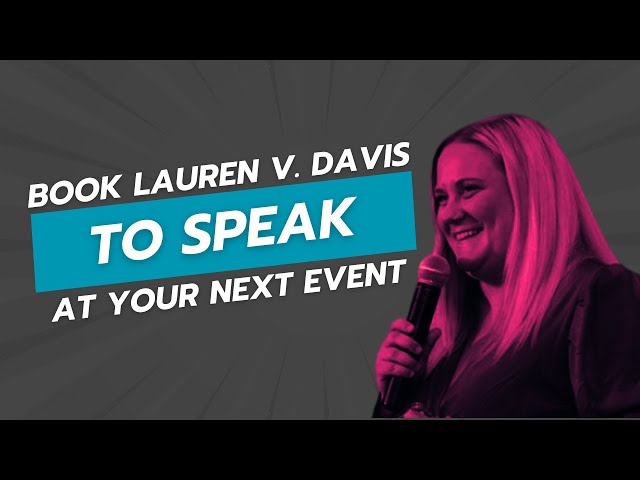 Lauren V. Davis - Tactical Personal Branding Speaker