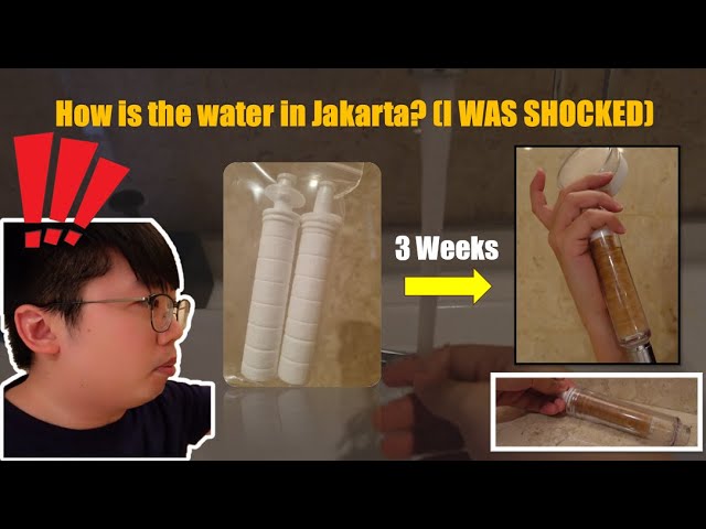 How clean is Jakarta's water? (I was SHOCKED!)