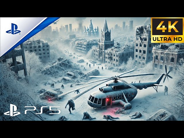 Saving the Downed Helicopter LOOKS CHALLENGING - ULTRA Graphics [PS5 4K 60FPS HDR] - World War Z