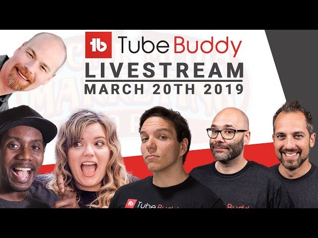 TubeBuddy  YouTube Experts - Live Stream Panel - SMMW 2019 Part 2