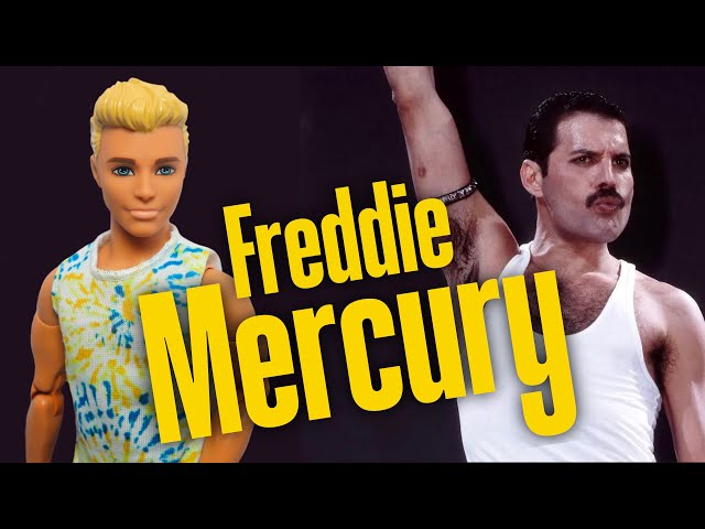 I MADE A 3D PRINTED FREDDIE MERCURY DOLL AND IT LOOKS ALIVE! / Doll Repaint by Poppen Atelier