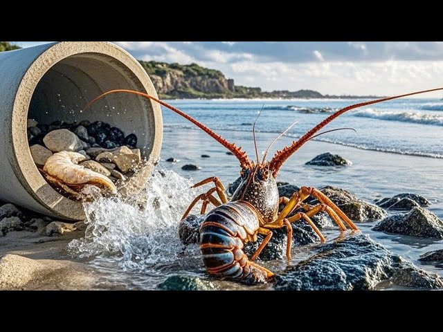 When Xiao Zhang rushed to the sea and met with fierce goods  the drain actually flowed out of the b