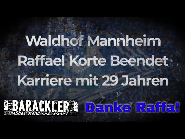 Waldhof Mannheim Raffael Korte Beendet Karriere mit 29 Jahren ⚽🏩