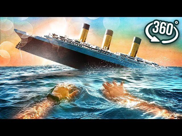 360° TITANIC SINKING - Inside the Titanic In Real Time VR 360 Video