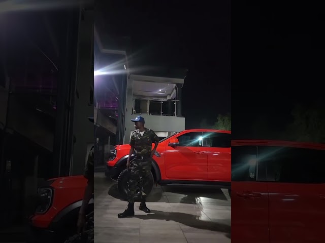 king monada part 2 guarding his millionaire Ford ranger raptor 2023