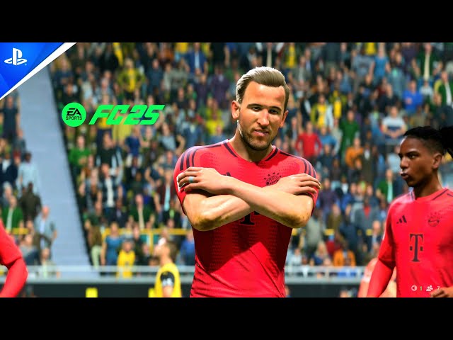 Harry Kane in Action! Bayern München vs Borussia Dortmund Bundesliga EA FC 25