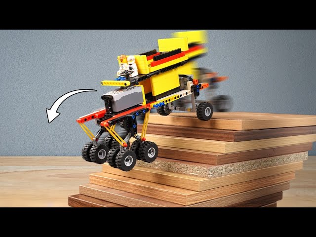 LEGO Car Suspension Crash Test Compilation - Smart Lego 4K Full