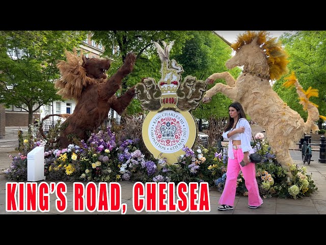 Chelsea, London Walk| Sloane Square, Kings Road to World's End [4K HDR]