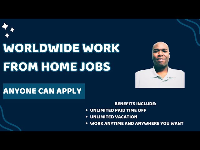 Remote Worldwide Jobs/No Customer Service Job + More/Great Work Benefits/Hiring Immediately!