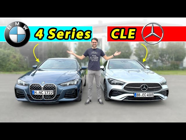 Mercedes CLE vs BMW 4 Series comparison REVIEW - who builds the best Coupé ?