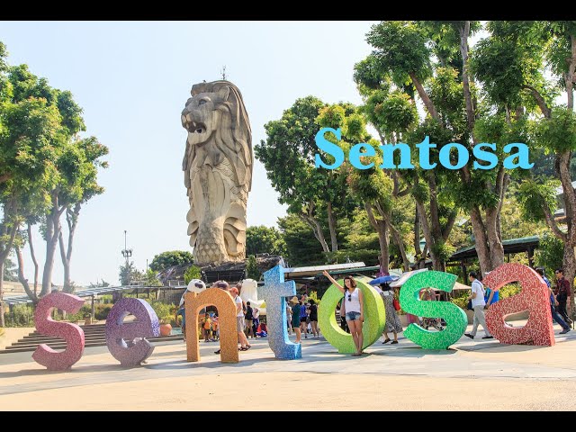 [180VR] Sentosa - Part 01: Sentosa Broadwalk, Resorts World, Universal