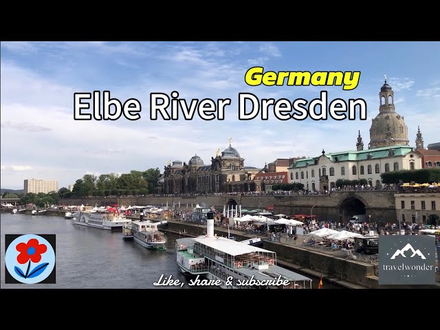 How Dresden Look Like From Elbe River Side? | Germany 🇩🇪