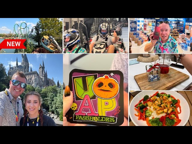 FLORIDA VLOG: Universal, I-Drive Go Karting, Mall at Millenia & Disney Springs Candle Making 🇺🇸