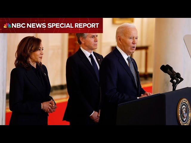 Special Report: Biden speaks on Israel-Hamas ceasefire deal