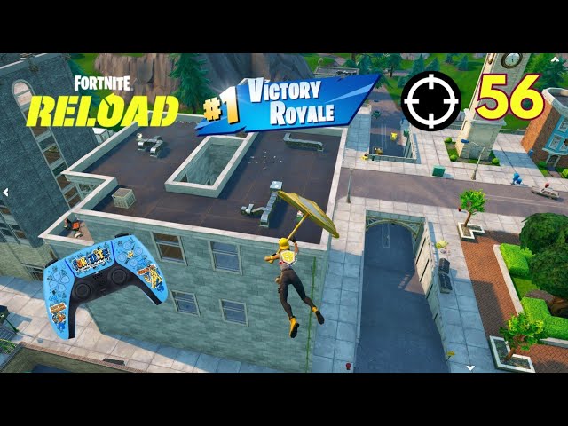 OG Fortnite Reload Ranked | 50+ kill insane win! | Controller