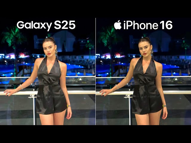 Samsung Galaxy S25 VS iPhone 16 Camera Test Comparison