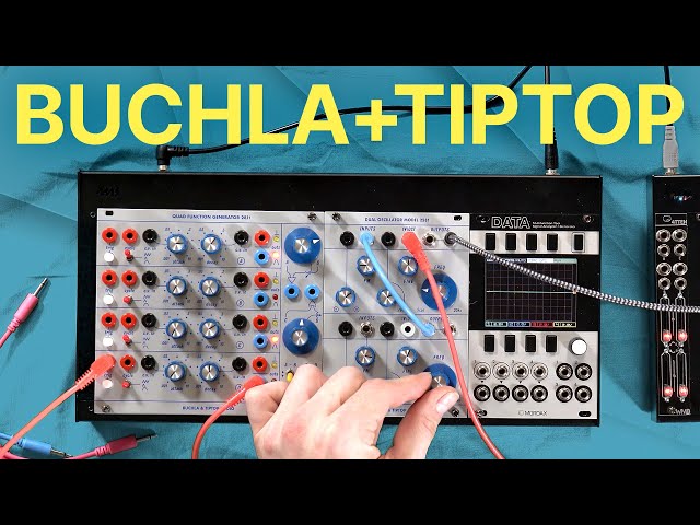 Buchla & Tip-Top Audio : Classic Noise : 258t Dual Oscillator and 281t Quad FUNction Generator