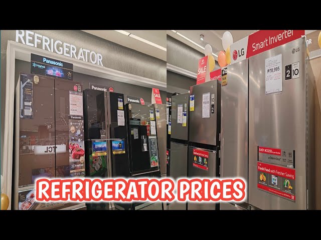 REFRIGERATOR PRICELIST UPDATED!