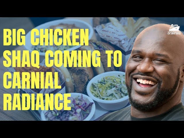 Shaq's Big Chicken Shaq to Debut on Carnival Radiance