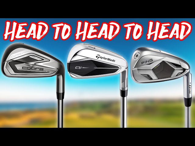 I test some of the BEST game improvement (FORGIVING) irons!