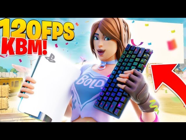 My first time playing on a keyboard and mouse Fortnite gameplay(crazy match)