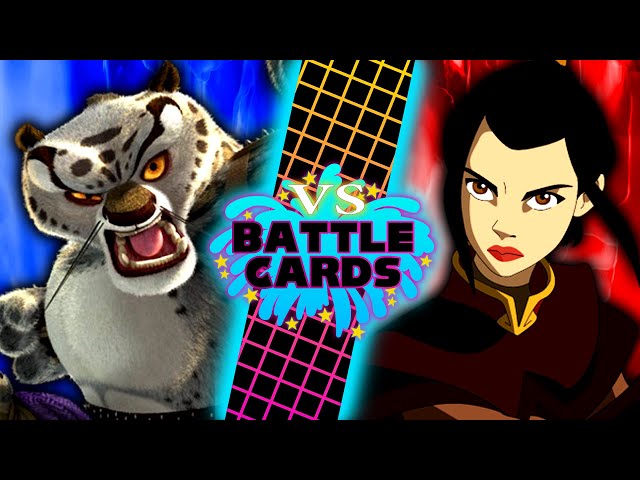 Tai Lung VS Azula (Kung Fu Panda VS Avatar: the Last Airbender) - VS Battle Cards