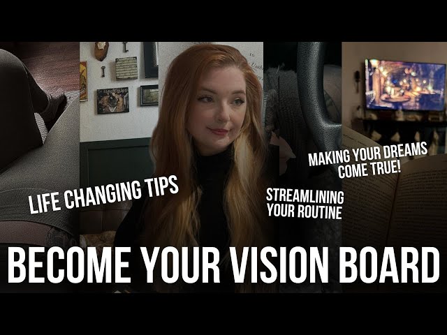 BECOME YOUR VISION BOARD 🔭  Life-Changing Productivity Tips!