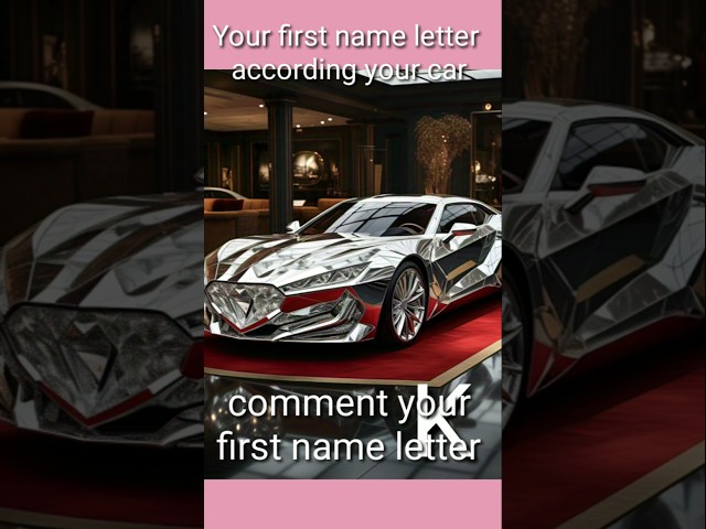 Your first name letter according your car#shorts#shortsfeed