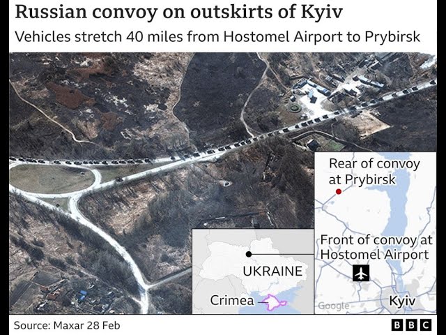 The drone operators who halted Russian convoy headed for Kyiv