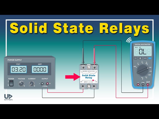 How Solid State Relays Work | Testing Solid State Relay with Multimeter | Solid State Relay Wiring