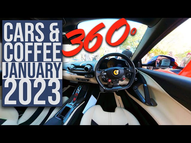 Love cars? Experience Brisbane's favourite car event in 360°! Cars and Coffee January 2023